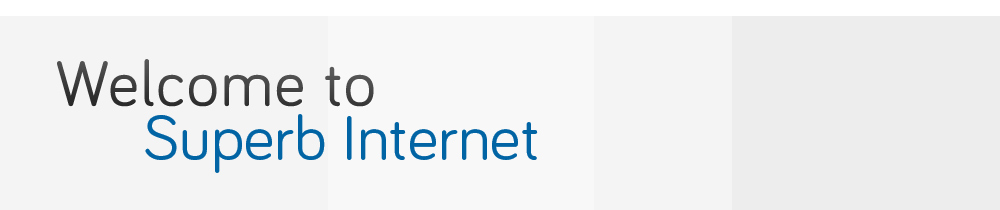 Welcome to Superb Internet
