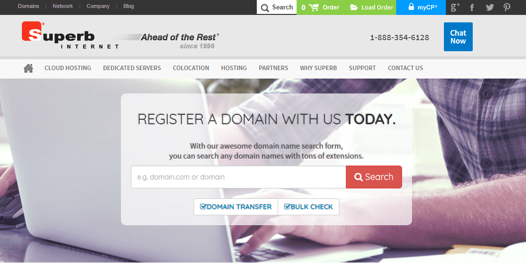 myCP® control panel - Register Domain